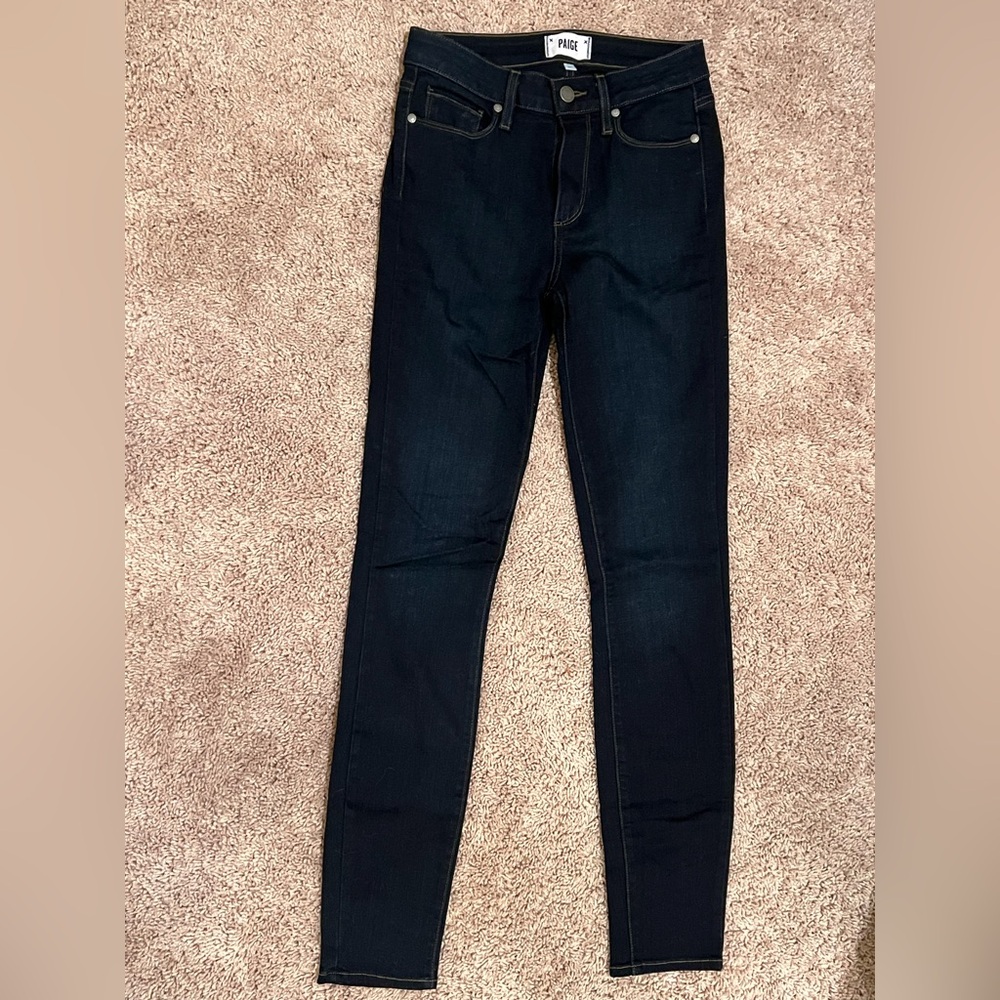 PAIGE Midnight Skinny Jeans